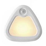 TW-1146 Lampe à détection intelligente humaine à piles, lumière blanche, lumière blanc chaud