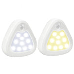 TW-1146 Lampe à détection intelligente humaine à piles, lumière blanche, lumière blanc chaud