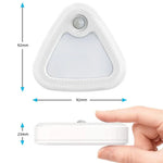 TW-1146 Lampe à détection intelligente humaine à piles, lumière blanche, lumière blanc chaud