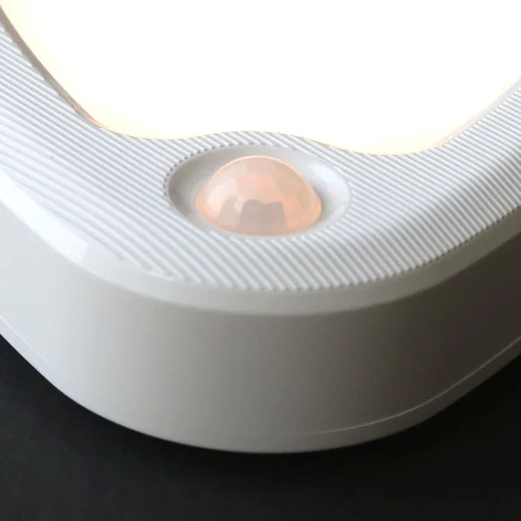 TW-1146 Lampe à détection intelligente humaine à piles, lumière blanche, lumière blanc chaud