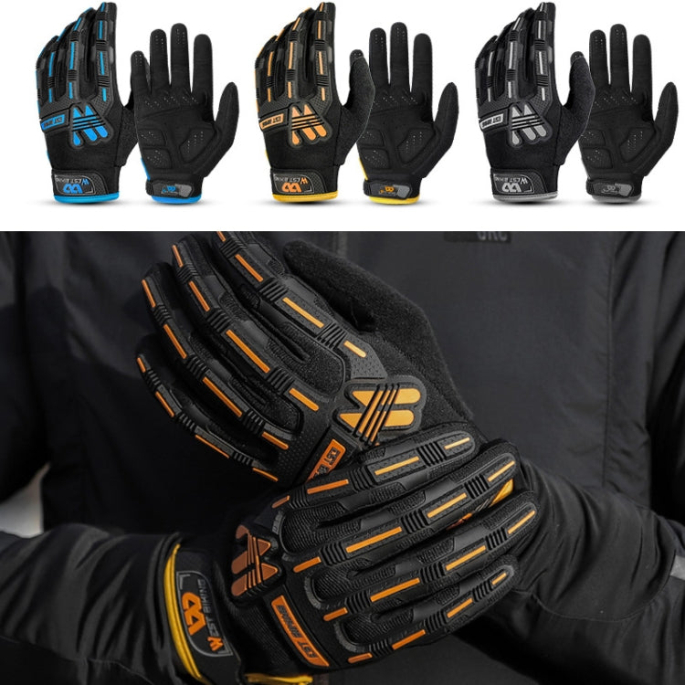WEST BIKING YP0211208 Gants de cyclisme moto à doigts longs antidérapants avec écran tactile, M, L, XL