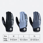 WEST BIKING YP0211214 Gants longs antichoc, antidérapants et compatibles écrans tactiles pour le cyclisme et le sport, Tailles M, L, XL