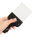 3 peignes à cheveux en acier avec aiguille, pour huiles, en plastique, peigne à queue pointue, P2020, P2021, C6, C5