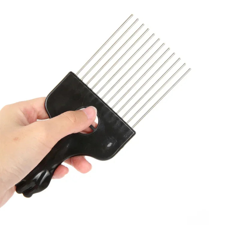 3 peignes à cheveux en acier avec aiguille, pour huiles, en plastique, peigne à queue pointue, P2020, P2021, C6, C5