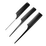 Lot de 10 peignes plats de coiffure en plastique
