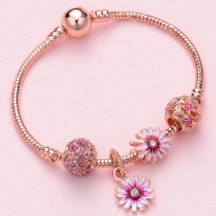 Bracelet en perles or rose pour femme, SL124 18cm, SL124 19cm, SL124 20cm, SL125 18cm, SL125 19cm, SL125 20cm, SL126 18cm, SL126 19cm, SL126 20cm, SL128 18cm, SL128 19cm, SL128 20cm, SL129 18cm, SL129 19cm, SL129 20cm, SL130 18cm, SL130 19cm, SL130 20cm