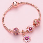 Bracelet en perles or rose pour femme, SL124 18cm, SL124 19cm, SL124 20cm, SL125 18cm, SL125 19cm, SL125 20cm, SL126 18cm, SL126 19cm, SL126 20cm, SL128 18cm, SL128 19cm, SL128 20cm, SL129 18cm, SL129 19cm, SL129 20cm, SL130 18cm, SL130 19cm, SL130 20cm