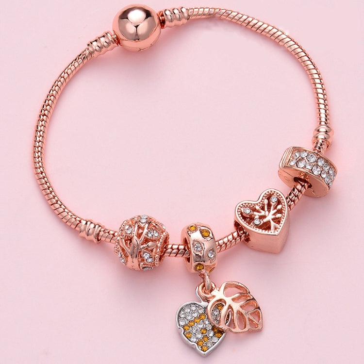 Bracelet en perles or rose pour femme, SL124 18cm, SL124 19cm, SL124 20cm, SL125 18cm, SL125 19cm, SL125 20cm, SL126 18cm, SL126 19cm, SL126 20cm, SL128 18cm, SL128 19cm, SL128 20cm, SL129 18cm, SL129 19cm, SL129 20cm, SL130 18cm, SL130 19cm, SL130 20cm