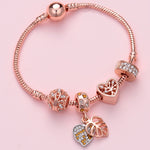 Bracelet en perles or rose pour femme, SL124 18cm, SL124 19cm, SL124 20cm, SL125 18cm, SL125 19cm, SL125 20cm, SL126 18cm, SL126 19cm, SL126 20cm, SL128 18cm, SL128 19cm, SL128 20cm, SL129 18cm, SL129 19cm, SL129 20cm, SL130 18cm, SL130 19cm, SL130 20cm