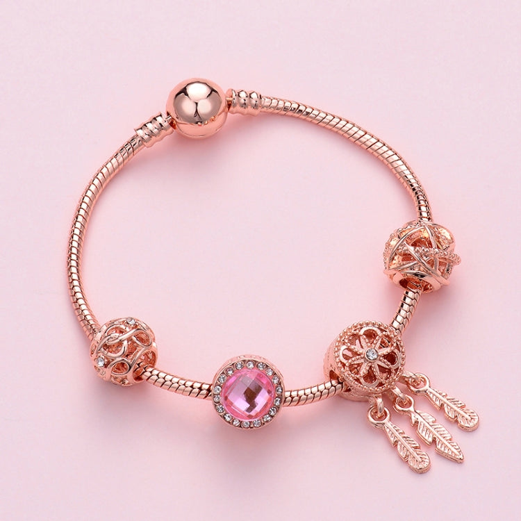 Bracelet en perles or rose pour femme, SL124 18cm, SL124 19cm, SL124 20cm, SL125 18cm, SL125 19cm, SL125 20cm, SL126 18cm, SL126 19cm, SL126 20cm, SL128 18cm, SL128 19cm, SL128 20cm, SL129 18cm, SL129 19cm, SL129 20cm, SL130 18cm, SL130 19cm, SL130 20cm