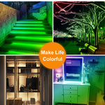 Bande lumineuse LED 16 couleurs avec télécommande, bande lumineuse RGB USB, barre lumineuse douce décorative Symphony Neon, 3m, 4m