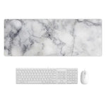 Tapis de souris en caoutchouc résistant à l'usure motif marbre, 300x800x4mm, 400x900x2mm, 400x900x3mm