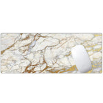 Tapis de souris en caoutchouc résistant à l'usure motif marbre, 400x900x4mm, 400x900x5mm, 300x800x5mm, 300x700x4mm