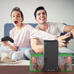 Base de refroidissement multifonction JYS X133 + rangement pour disques de jeu pour console Xbox Series X, JYS X133