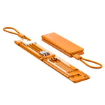 Oatsbasf 03083 Câble de charge portable multifonction Micro USB + USB-C / Type-C + 8 broches 3 en 1, blanc, gris, orange, vert