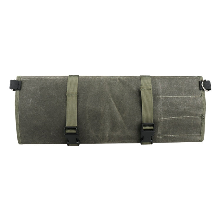 Sac de rangement pour couteaux de chef en toile cirée, Sac de rangement pour couteaux
