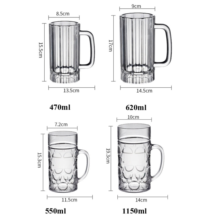Verre à bière en acrylique pour KTV, 2 PIÈCES 470 ml N°1, 620 ml N°2, 550 ml N°3, 1150 ml N°4, 370 ml N°5, 550 ml N°6, 450 ml N°7, 500 ml N°8, 3 PIÈCES 320 ml N°9, 420 ml N°10, 520 ml N°11...