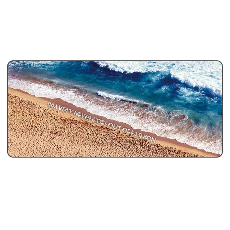 Tapis de Souris Antidérapant AM-DM01 en Caoutchouc, Protège le Poignet, pour Bureau et Étude, 300x700x3mm, 300x700x4mm, 300x700x5mm, 300x800x3mm, 300x800x4mm