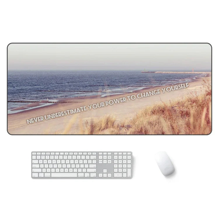 Tapis de Souris Antidérapant AM-DM01 en Caoutchouc, Protège le Poignet, pour Bureau et Étude, 300x700x3mm, 300x700x4mm, 300x700x5mm, 300x800x3mm, 300x800x4mm
