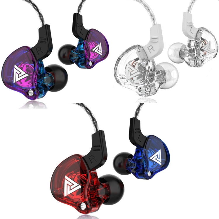 Écouteurs sport filaires intra-auriculaires 3,5 mm avec caisson de basses QKZ AK6, 2 pièces, 2 paires