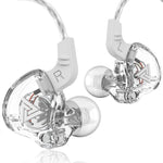 Écouteurs sport filaires intra-auriculaires 3,5 mm avec caisson de basses QKZ AK6, 2 pièces, 2 paires