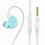 Écouteurs sport filaires intra-auriculaires 3,5 mm avec caisson de basses QKZ AK6, 2 pièces, 2 paires