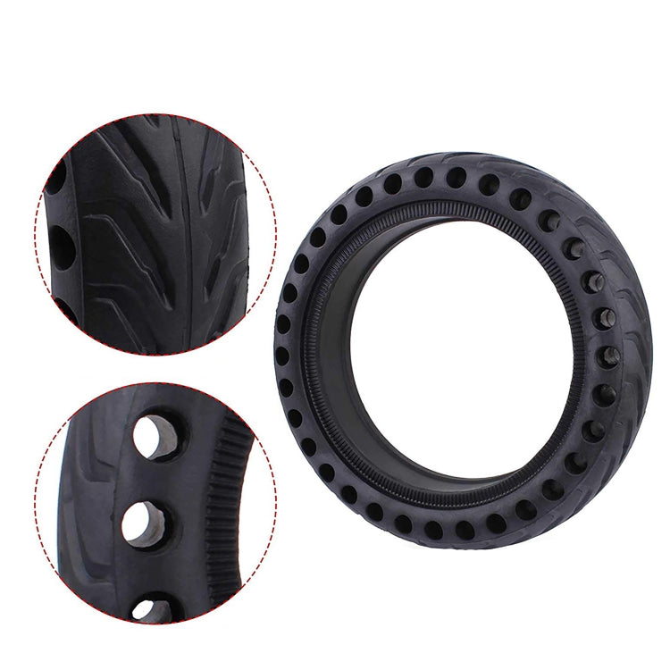 Pneu anti-explosion en nid d'abeille de 8,5 pouces pour trottinette électrique, pneu en caoutchouc résistant pour Xiaomi Mijia M365 / M365 Pro, 8,5 pouces pour Xiaomi M365 / Pro