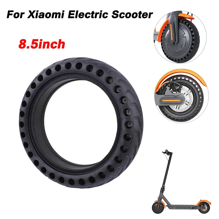 Pneu anti-explosion en nid d'abeille de 8,5 pouces pour trottinette électrique, pneu en caoutchouc résistant pour Xiaomi Mijia M365 / M365 Pro, 8,5 pouces pour Xiaomi M365 / Pro