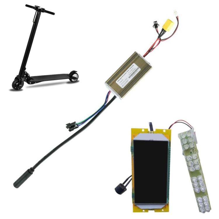 Accessoires de remplacement pour carte de contrôle principale et écran LED pour trottinette électrique Kugoo S1 / S2 / S3, contrôleur + écran