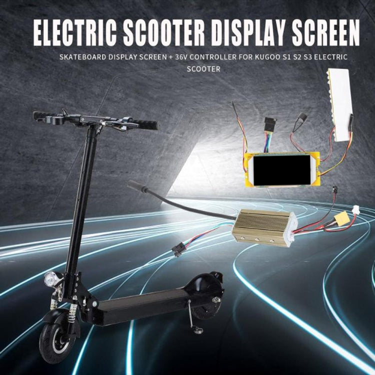 Accessoires de remplacement pour carte de contrôle principale et écran LED pour trottinette électrique Kugoo S1 / S2 / S3, contrôleur + écran