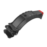 Garde-boue arrière en alliage d'aluminium et fibre de carbone avec feu arrière LED pour trottinette électrique 5 pouces / 5,5 pouces / 6,5 pouces