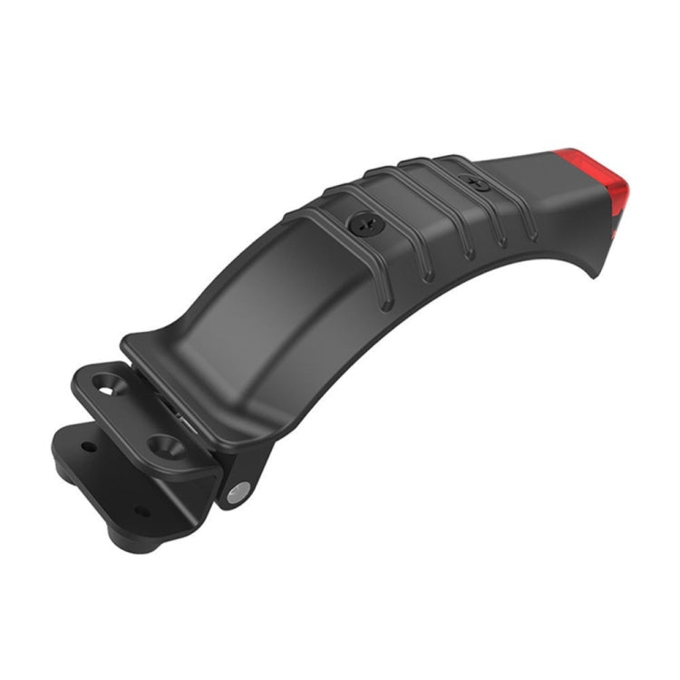 Garde-boue arrière en alliage d'aluminium et fibre de carbone avec feu arrière LED pour trottinette électrique 5 pouces / 5,5 pouces / 6,5 pouces