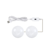 Lampe de miroir de maquillage LED, lumière d'appoint de beauté, lumière frontale de miroir à capteur de balayage manuel, 2 ampoules, 6 ampoules, 10 ampoules, 14 ampoules