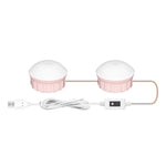 Miroir de Maquillage LED avec Lumière Frontale, Lampe de Remplissage de Beauté à Capteur de Mouvement Manuel, 2 Ampoules, 6 Ampoules, 10 Ampoules, 14 Ampoules