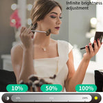 Miroir de Maquillage LED avec Lumière Frontale, Lampe de Remplissage de Beauté à Capteur de Mouvement Manuel, 2 Ampoules, 6 Ampoules, 10 Ampoules, 14 Ampoules