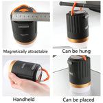 Lampe de camping télécommandée Y10, éclairage extérieur portable, lampe de tente USB, lampe de lanterne LED, YD-29 Noir