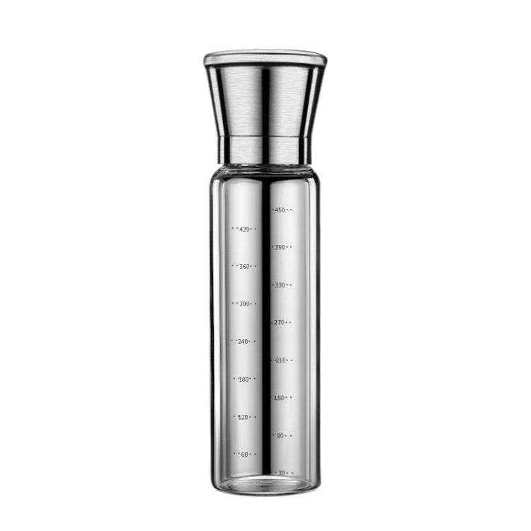Mouli à sel et poivre en acier inoxydable 304, pour la maison, le café, bouteille à mouture manuelle, 450 ml