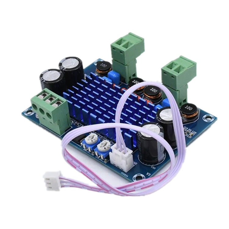Module d'amplificateur de puissance numérique haute puissance HW-447 TPA3116D2, châssis dédié, enfichable 5-28V, sortie 120W