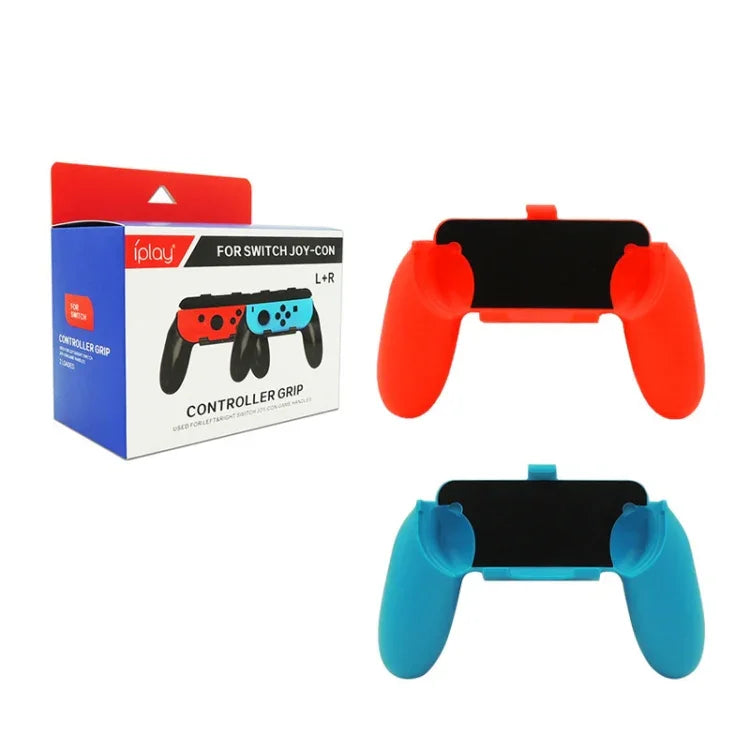 Manettes gauche et droite IPLAY pour console de jeu Nintendo Switch, HB-S004 (rouge bleu)
