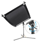 Panneau réflecteur incurvé en forme de U FOMITO pour studio photo 4 en 1, or, argent, blanc, noir.
