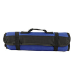 Sac de rangement portable pour couteaux de chef, sac enroulable, noir, bleu