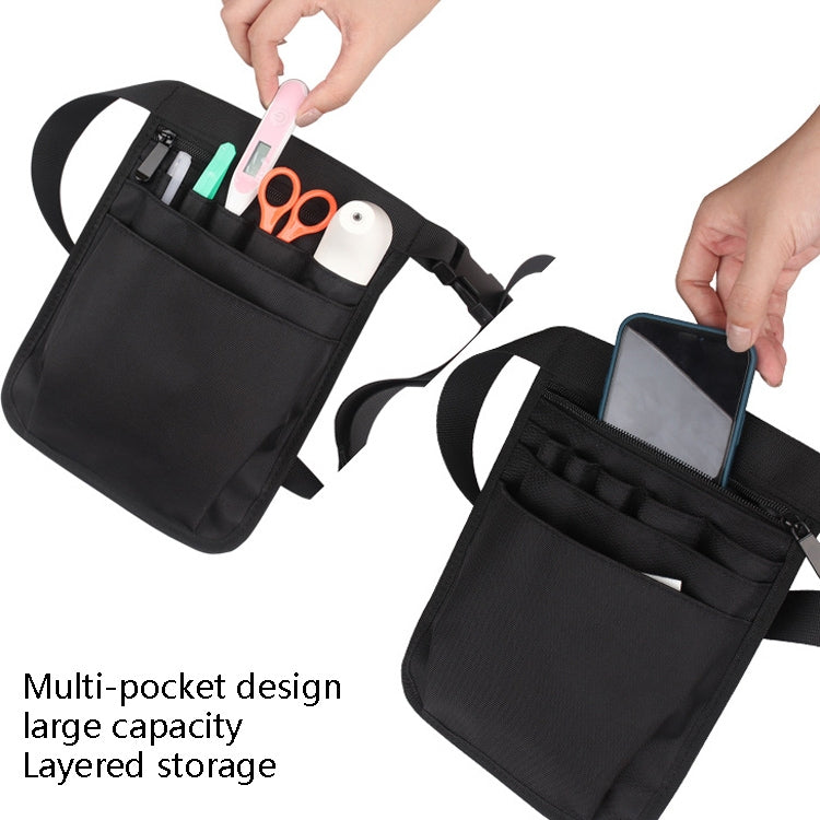 Pochettes à outils d'infirmière Sac de rangement universel pour personnel médical, Violet universel, Noir universel, Rose universel