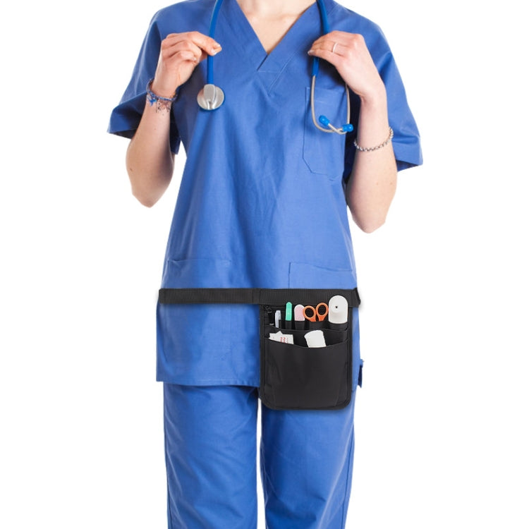 Pochettes à outils d'infirmière Sac de rangement universel pour personnel médical, Violet universel, Noir universel, Rose universel