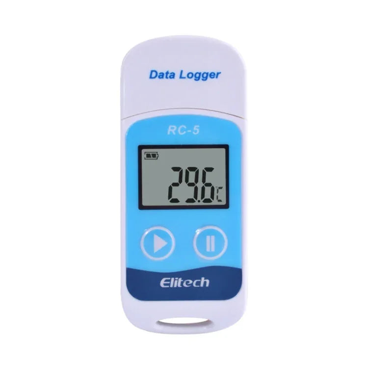 Enregistreur de données de température numérique USB TTE35065 pour entrepôt, stockage réfrigéré, chambre froide et laboratoire, TTE35065