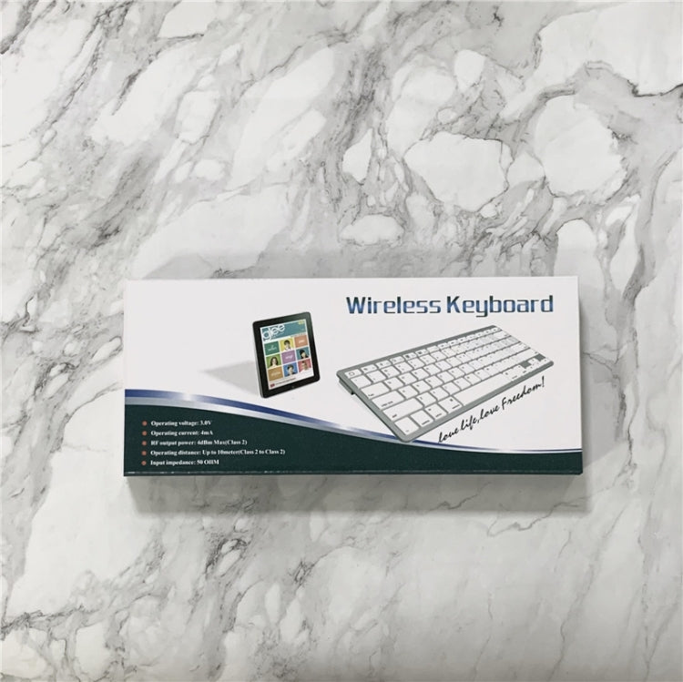 Clavier petit X5 Bluetooth 3.0 sans fil 78 touches pour langues étrangères, italien, parenthèse traditionnelle, anglais, thaïlandais