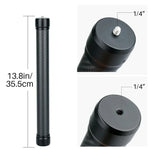 Tige d'extension en fibre de carbone pour nacelle de stabilisation portable Ulanzi Agimbalgear pour DJI RONIN-S, longueur : 35,5 cm