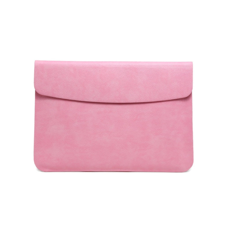 Sacoche d'ordinateur portable horizontale en cuir litchi pour MacBook, 11 pouces A1370 / 1465, 12 pouces A1534, 13,3 pouces A1502 / 1425/1466/1369, 15,4 pouces A1398