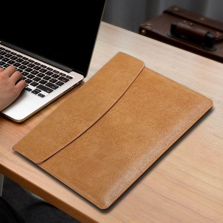 Housse de protection horizontale pour ordinateur portable avec texture litchi pour MacBook, 13 pouces A1708 / 1706 / 1989 / A2337 / A2338, 15 pouces A1707 / 1990, Pro 16 pouces A2141