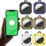 2 PIÈCES pour AirTag 2ème génération / AirTag 1ère génération Étui de protection anti-chute et anti-perte pour traqueur de positionnement, jaune, blanc, marron, vert, bleu, noir