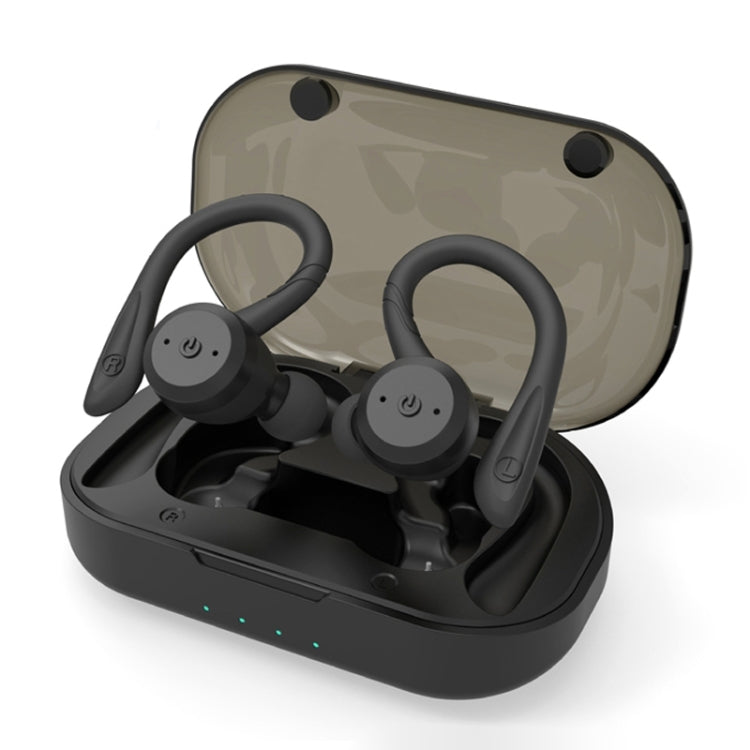 Écouteurs sans fil Bluetooth de sport TWS intra-auriculaires étanches BE1032, noir, vert fluo, rouge rosé